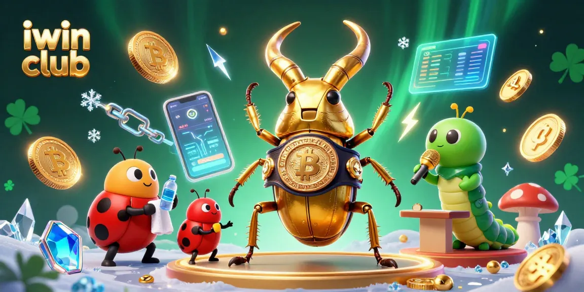Engage with iwin club through vibrant gaming adventures featuring epic 3D characters and crypto elements.