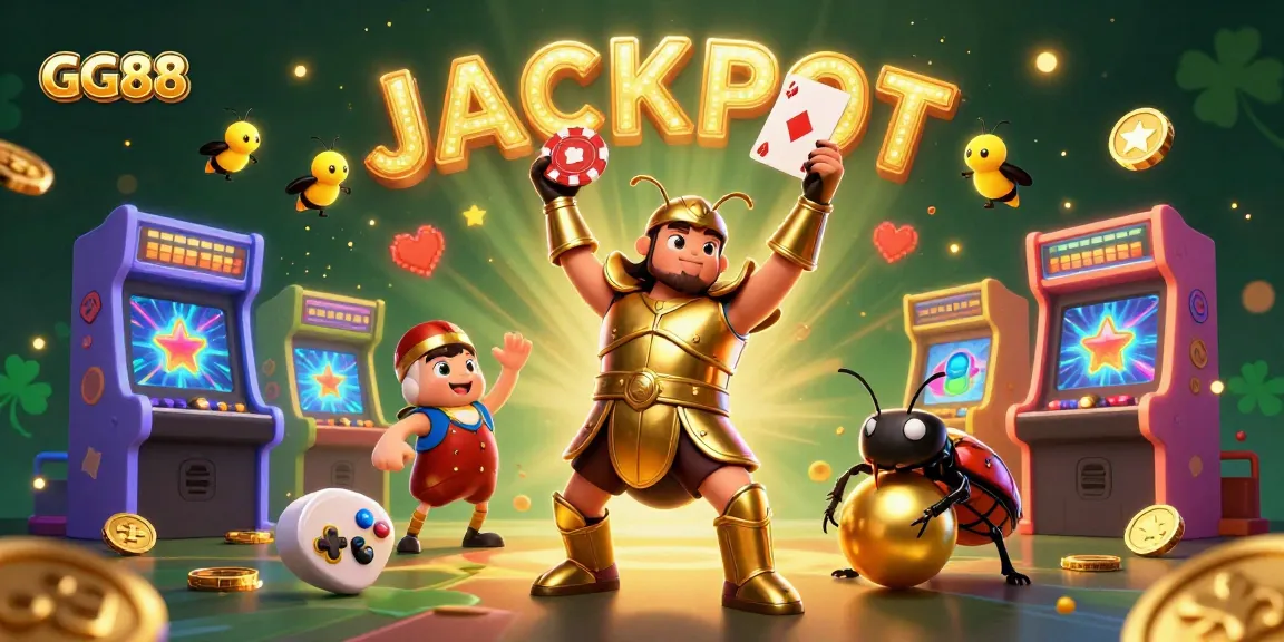 Experience thrilling wins at GG88 with dynamic cartoon heroes and festive gaming elements.
