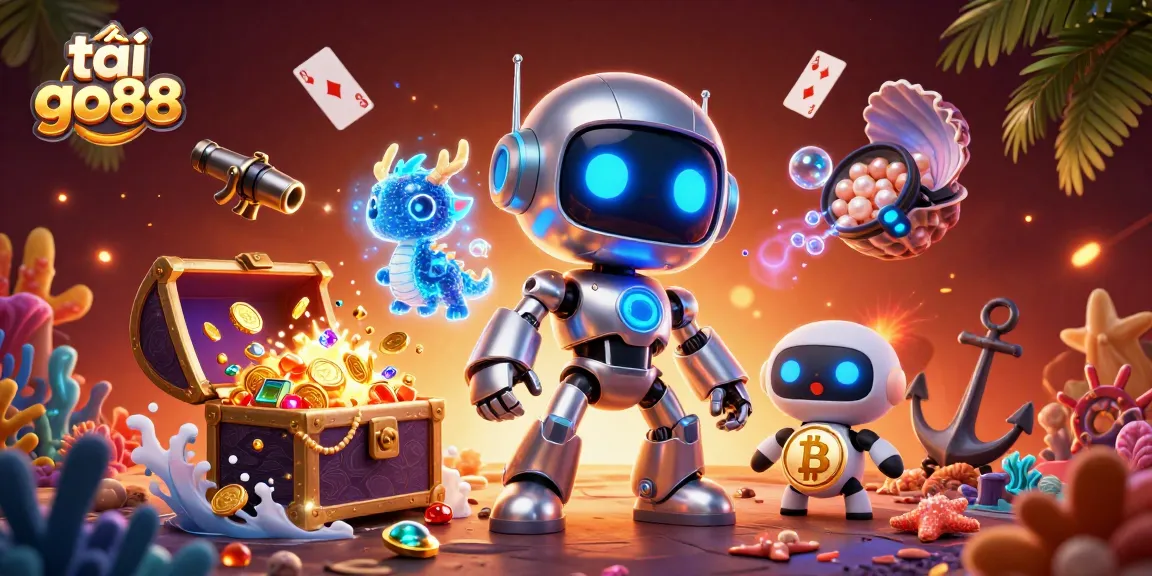 Tải go88 and enjoy thrilling casino adventures with a vibrant 3D cartoon scene.