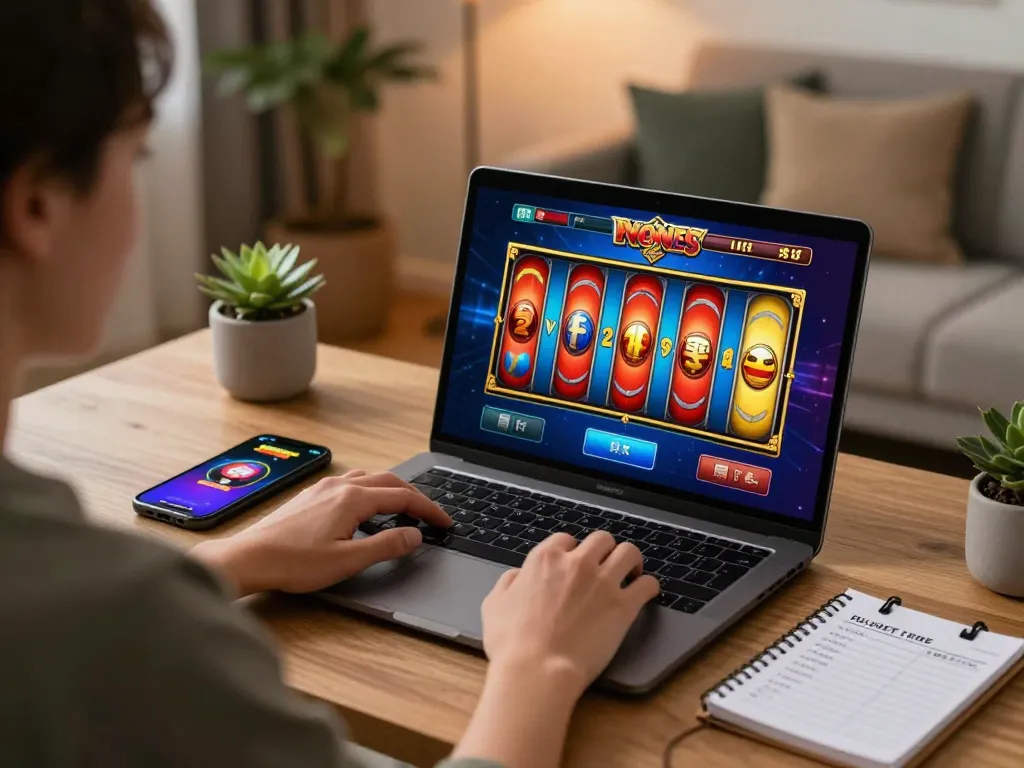 Experience online slots at https://7hh.games/ with engaging gameplay on a modern home setup.
