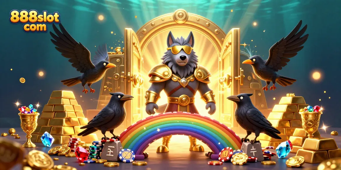 Win big at 888slot com with this vibrant depiction of a Norse-inspired casino adventure.