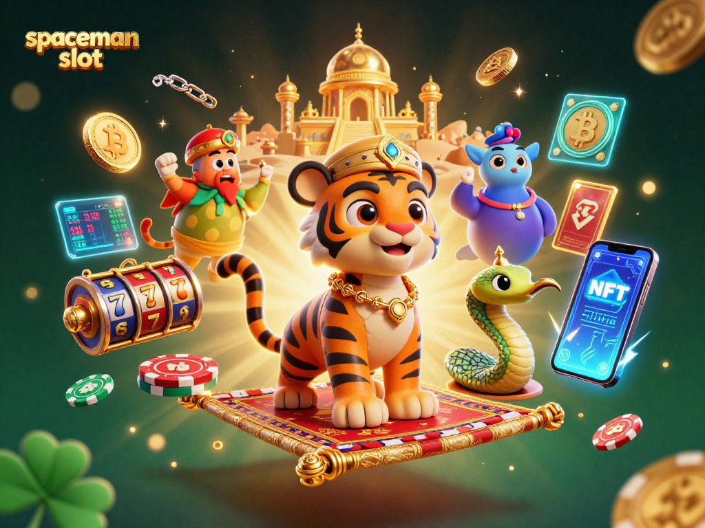 Experience the thrills of spaceman slot with vibrant characters and dynamic casino elements.
