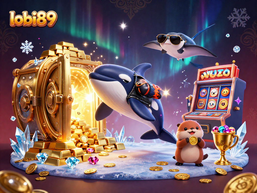 LOBI89 menawarkan pengalaman bermain dengan slot gacor dan fitur menarik dalam gambar ini.